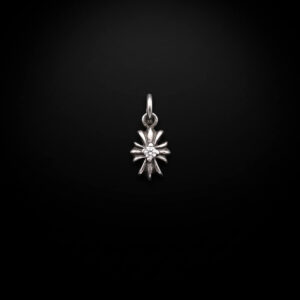925 hõbe väike ristiripats Swarovski kristalliga